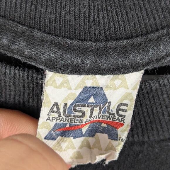 NRA 2XL Vintage Graphic T-Shirt 2nd Amendment Quote Guns Alstyle Black USA Tee - Picture 5 of 5